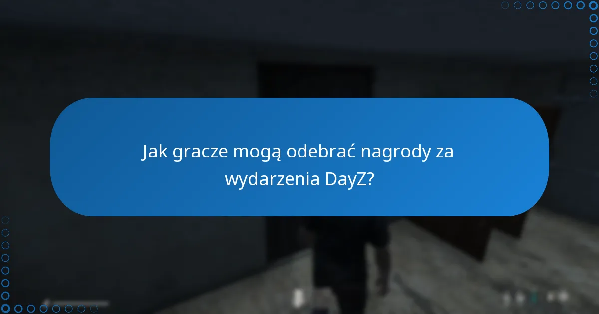 Jak gracze mogą odebrać nagrody za wydarzenia DayZ?