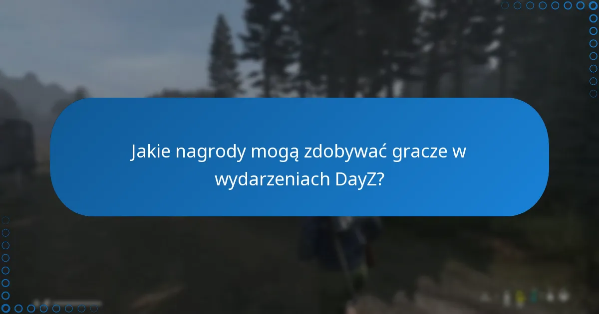 Jakie nagrody mogą zdobywać gracze w wydarzeniach DayZ?